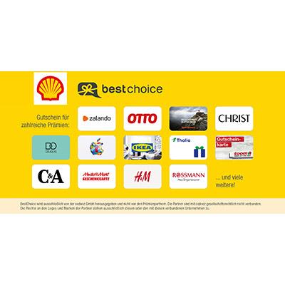 Punkte sammeln für Prämien - Shell ClubSmart DE Treueprogramm